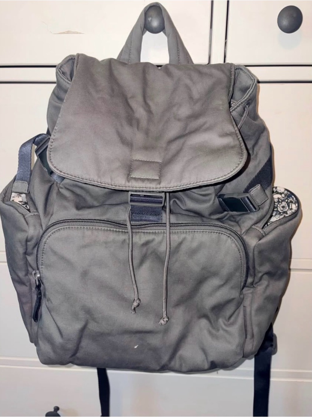 Vera Bradley Charcoal Gray Everyday Backpack